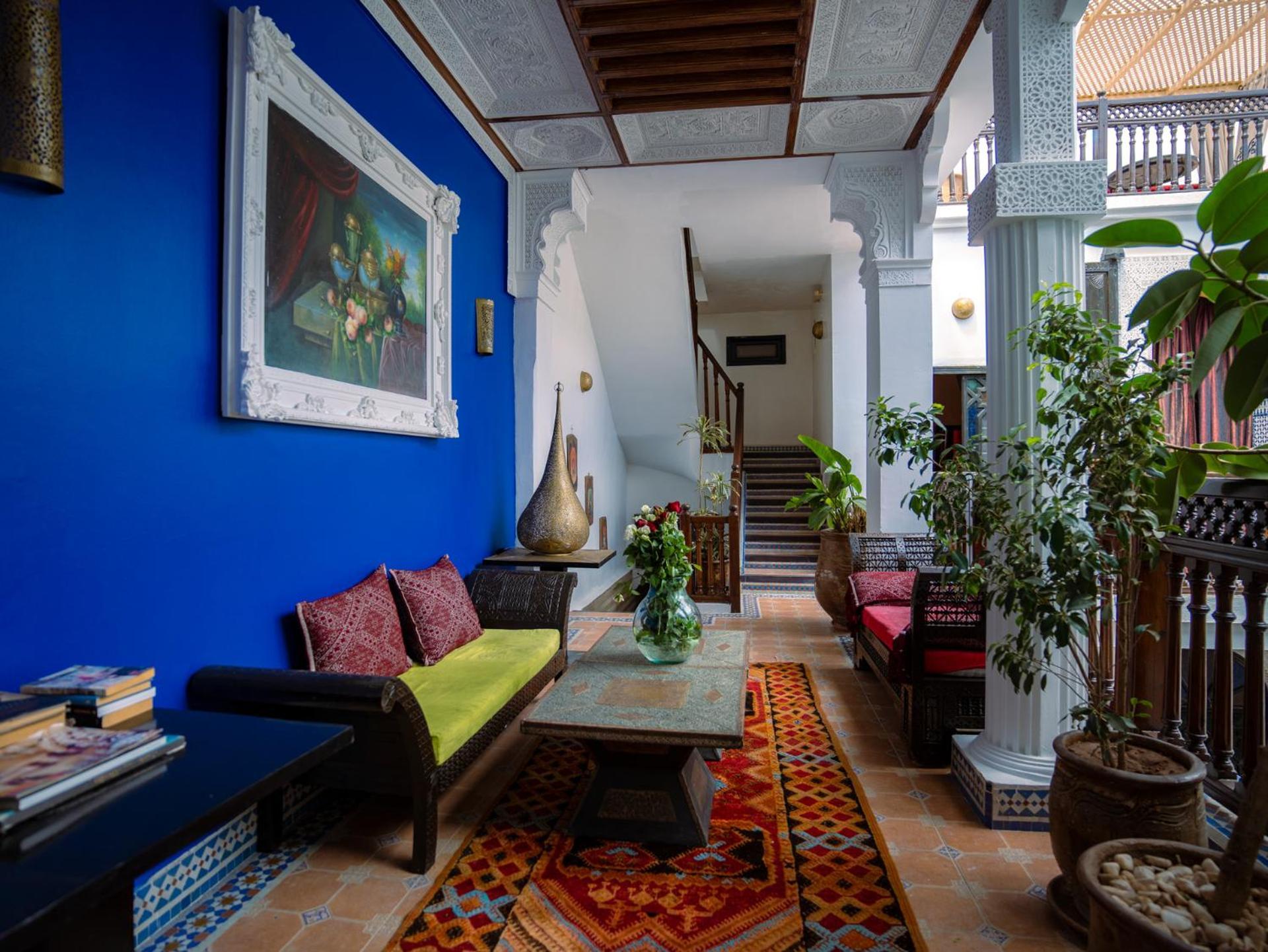 Riad 58 Blu Marrakesh Exteriör bild