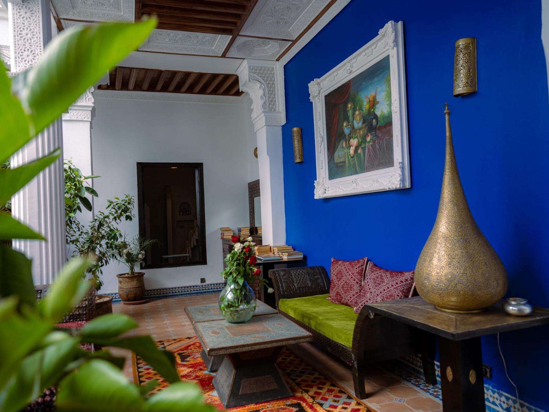 Riad 58 Blu Marrakesh Exteriör bild