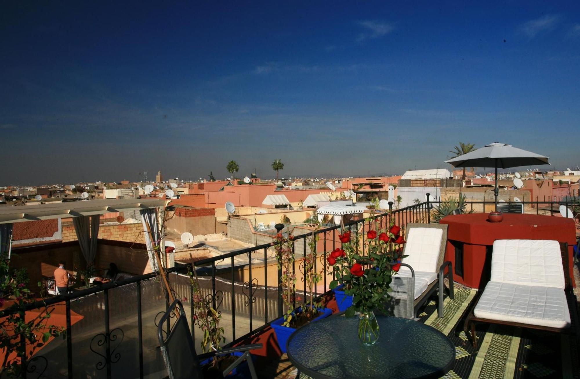 Riad 58 Blu Marrakesh Exteriör bild