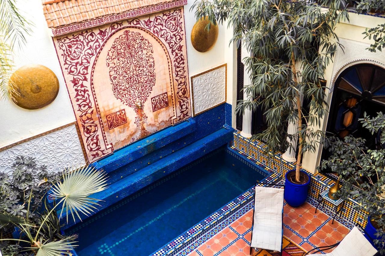 Riad 58 Blu Marrakesh Exteriör bild