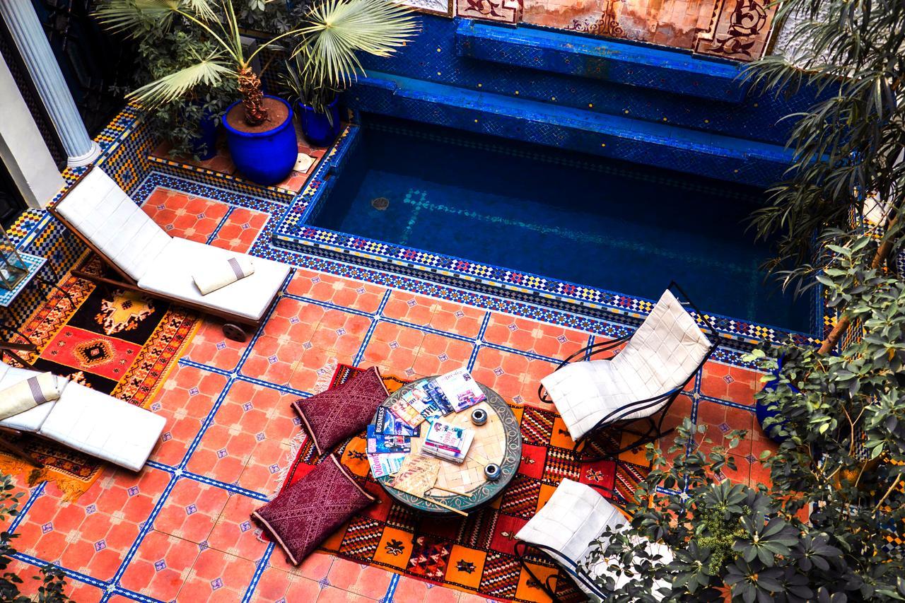 Riad 58 Blu Marrakesh Exteriör bild