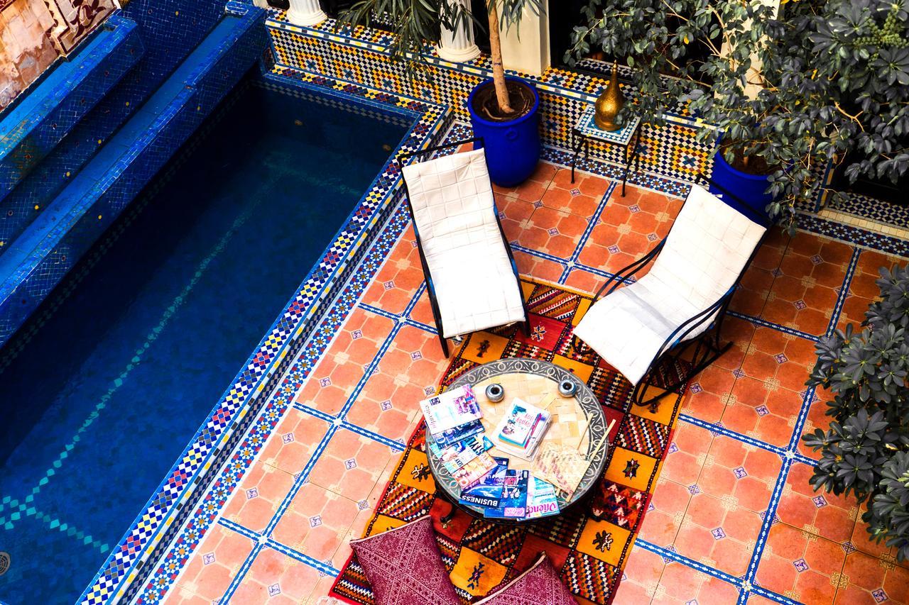 Riad 58 Blu Marrakesh Exteriör bild