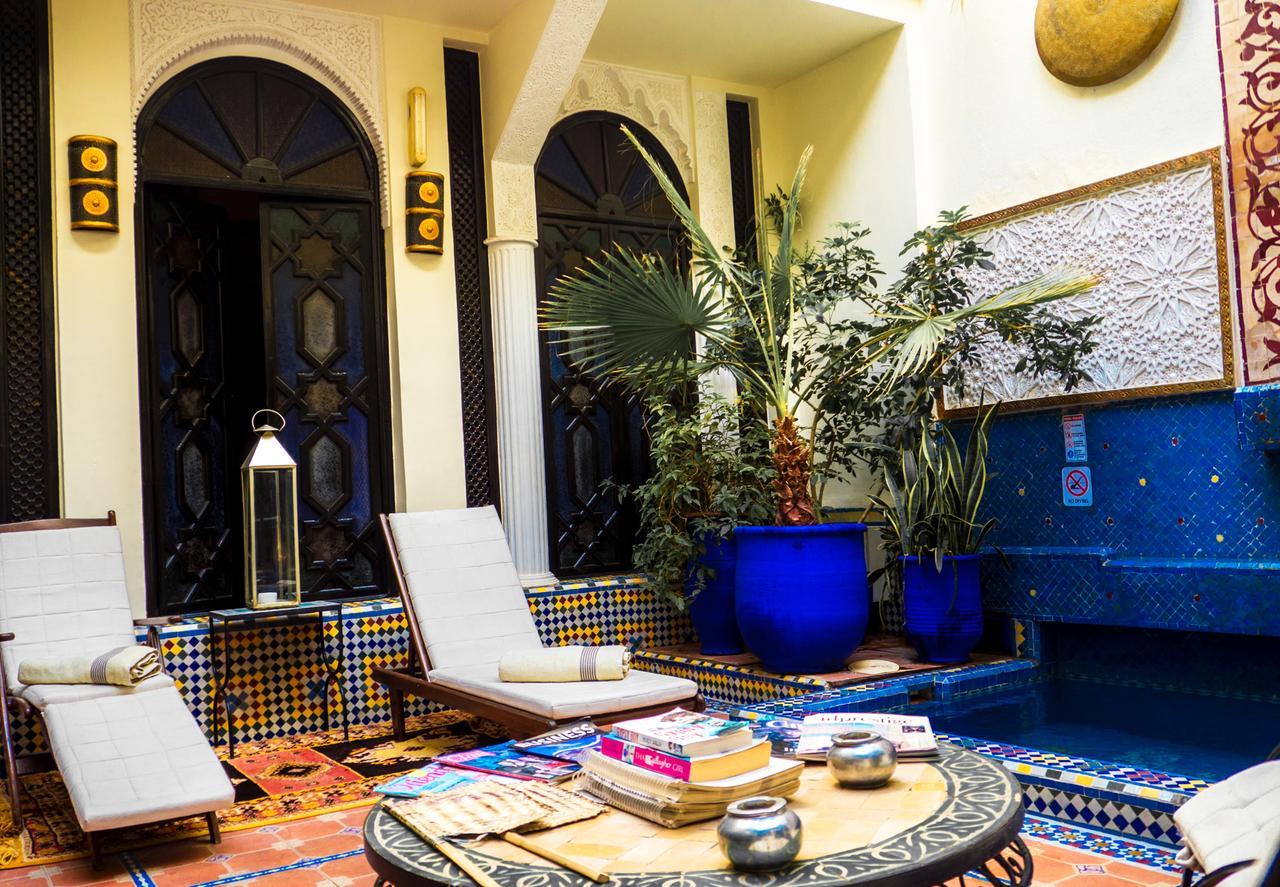 Riad 58 Blu Marrakesh Exteriör bild